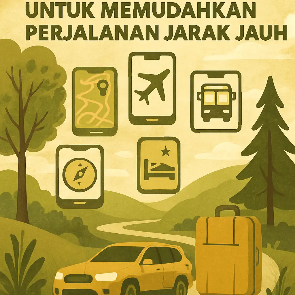 5 Aplikasi Terbaik untuk Memudahkan Perjalanan Jarak Jauh